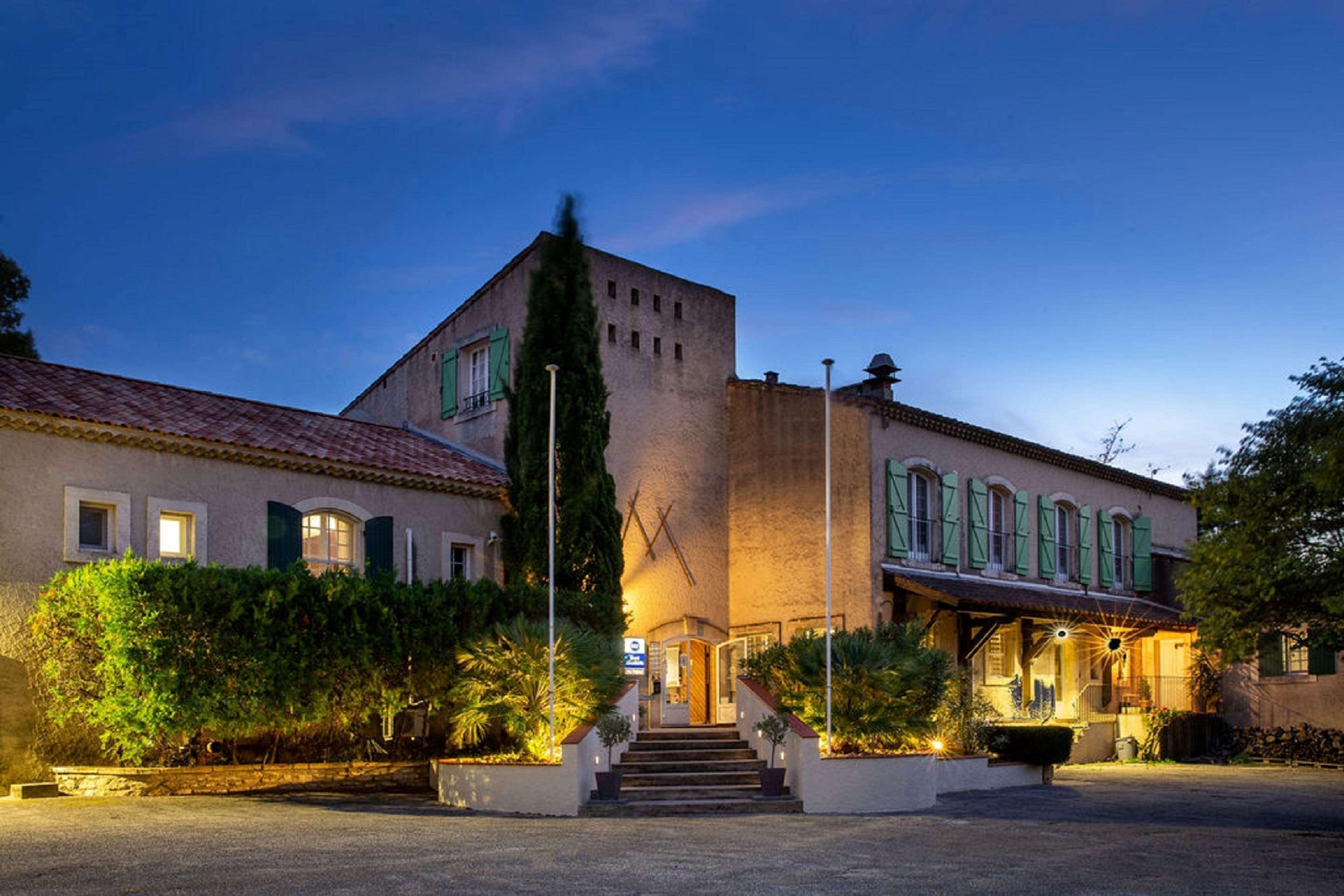 Best Western Le Val Majour Fontvieille Bagian luar foto